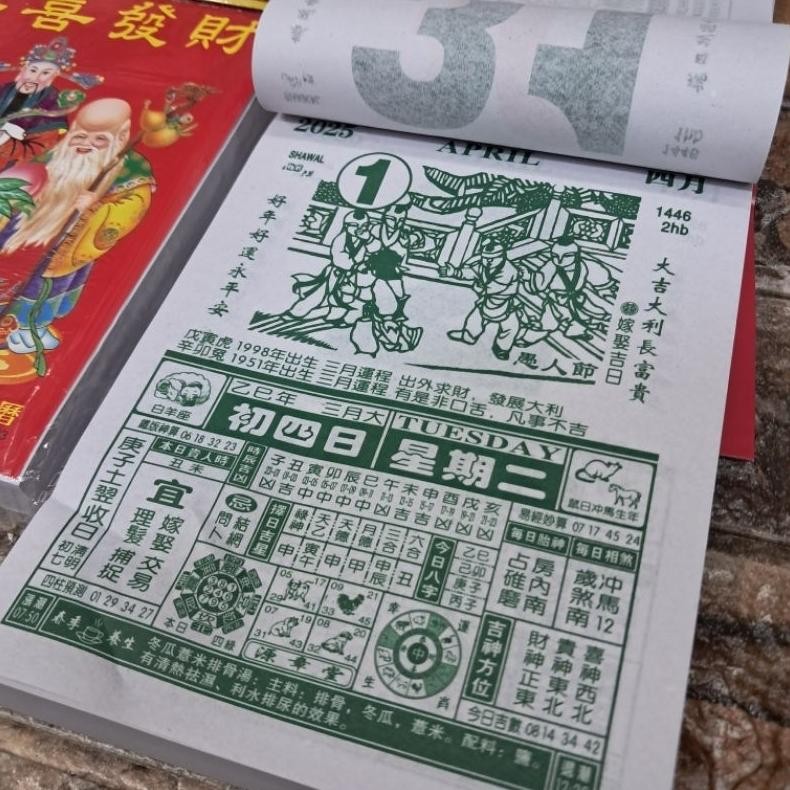 

TRY KALENDER HARIAN SOBEK BESAR MANDARIN 2025 ( BHB ) [ 26cm X 19cm ]