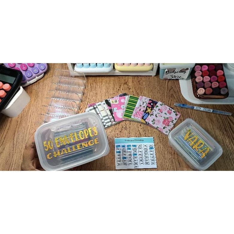 

GHT NABUNG 50 AMPLOP ( 50 ENVELOPES CHALLENGE)