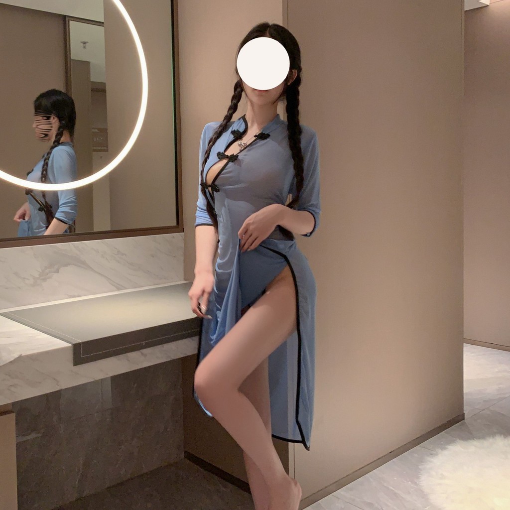 Lingerie Seksi, Seragam Hanfu, Piyama Cheongsam, Setelan Wanita