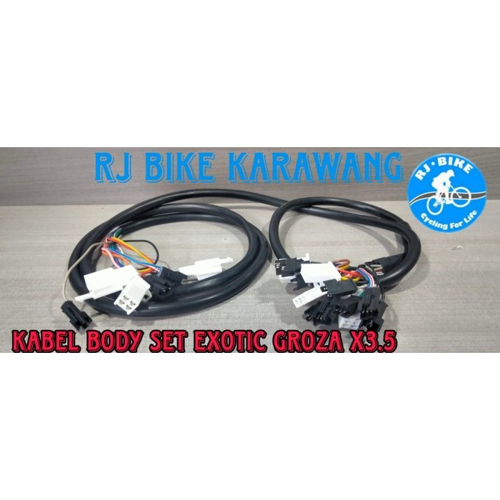 STOK TERBATAS KABEL BODY SET KELISTRIKAN SEPEDA LISTRIK EXOTIC GROZA X3.5