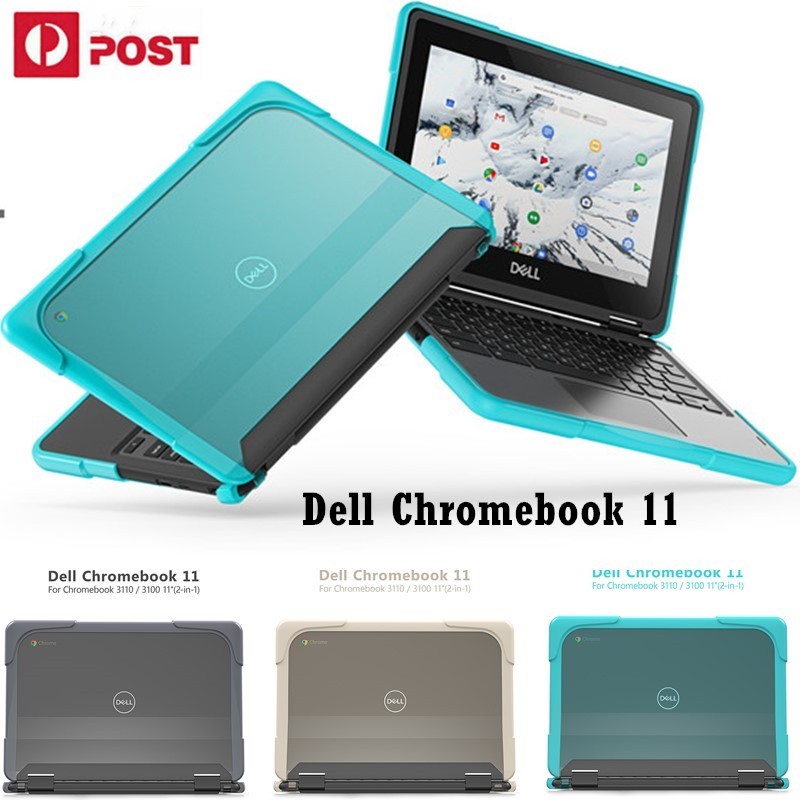 Untuk Dell Chromebook 11 3110 3100 2in1 11.6 Inci Casing PC Keras Laptop Cangkang Penutup Tahan Bent