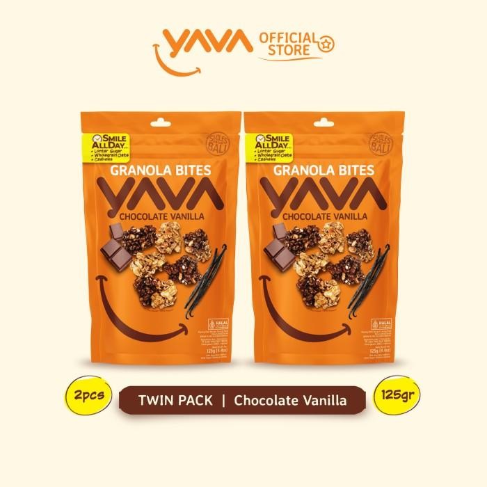 

Yava Twin Pack Granola Bites Chocolate Vanilla (2 X 125G)