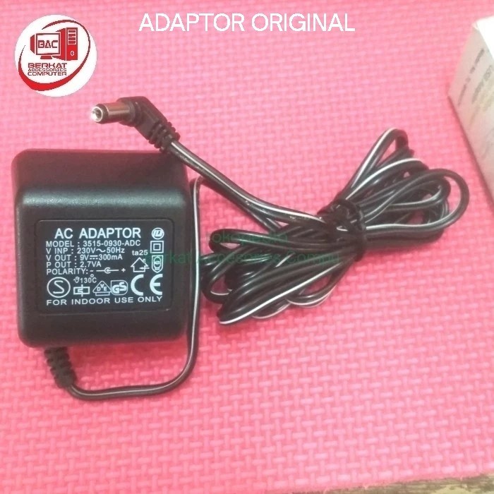 adaptor TLP ORIGINAL 9V-300ma