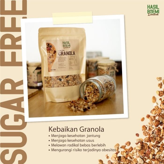 

Sugar Free Granola (Vegan Friendly) Aman Untuk Diet Dan Diabetes