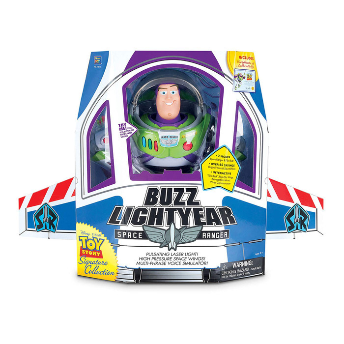 TERBARU Thinkway Toys Toy Story Signature Collection Buzz Lightyear