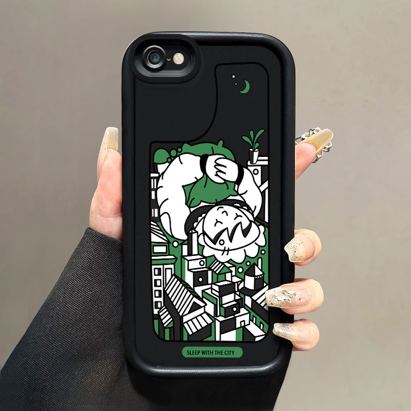 Casing Hp Untuk iPhone 6 Plus 6s Plus 7 Plus 8 Plus SE 2020 X Xr Xs 11 Pro Max 13 Case Casing Softca