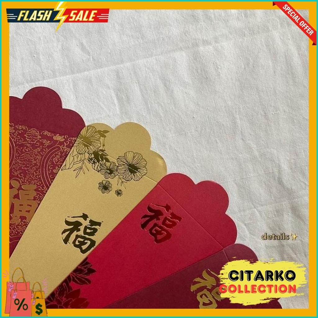 

Angpao Premium / Angpao Merah Angpao Panjang / Angpao Imlek / Angpao Chinese New Year Cny / Hongpao / Angpao Tepai (Murmer)