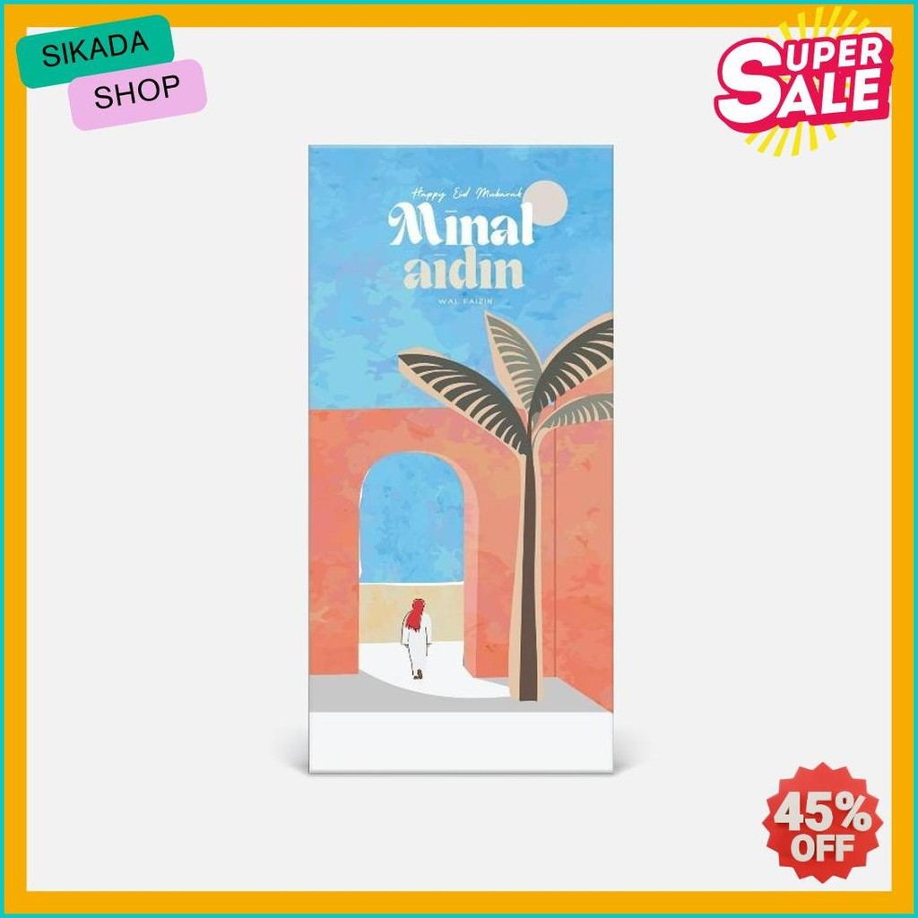 

Bukuqu #Minalaidin - Amplop L - Edisi Lebaran - Uk 7X15,5 Cm - [1 Pak Isi 6 Pcs] Angpau, Idul Fitri (Lagi Viral)