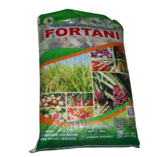 Npk Fortani 50 Kg Pupuk Npk Fortani Original Penyubur Tanaman 50Kg