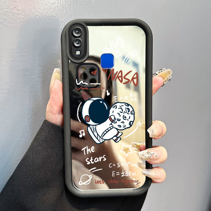 Casing Hp Untuk VIVO Y95 Y93 Y93s Y91 Y91i Y91C Y90 Y1s Y81 Y81i Y81s Y83 Case pola Astronot Nasa ka