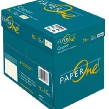 

BEBAS ONGKIR - PAPERONE A4 75 GRAM - Termurah !! Kertas Fotocopy Print HVS A4 75 gr PaperOne Box Dus