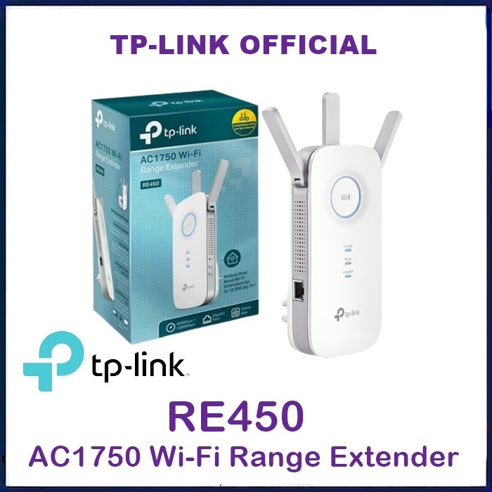 TP-Link RE450 : AC1750 Wi-Fi Range Extender TP Link RE450