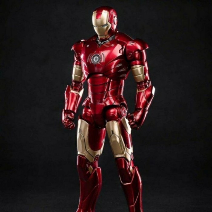 Toys Action Figure Marvel Ironman 2 Mark 3 Original Zd Toys