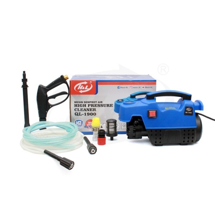 monggo] Steam Jet Cleaner H&L QL 1900 Mesin Cuci Mobil Motor QL1900