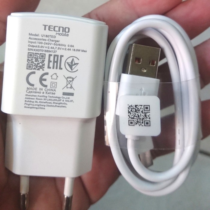 Charger Tecno Pova Neo 3 Original Copotan 18WATT