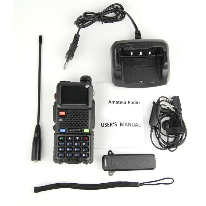 HT BAOFENG BAOFENG UV-5RM 8 Wat / HT Tri Band BAOFENG TERBARU