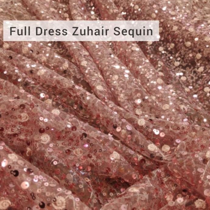 """] Tile Tulle Zuhair Payet Penuh Brokat Sequin Dress Sugar Daddy Promo