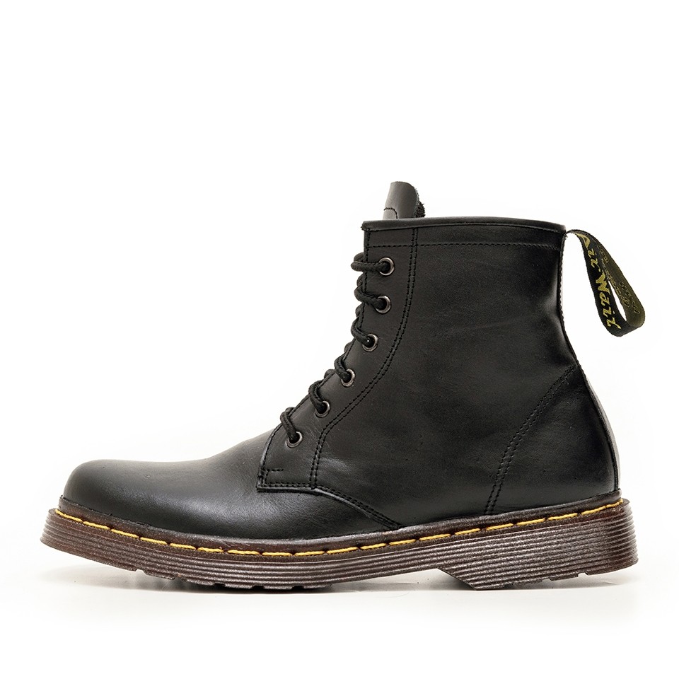 PROMO SEPATU WANITA  Sepatu Boots Dokmar 6 Hole Pria Kulit Asli Odon Cibaduyut OC Casual Boots