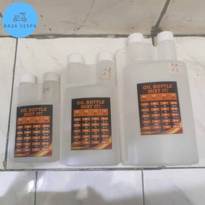 Ori - Botol Takaran Oli Samping Vespa 250Ml 500Ml 1000Ml