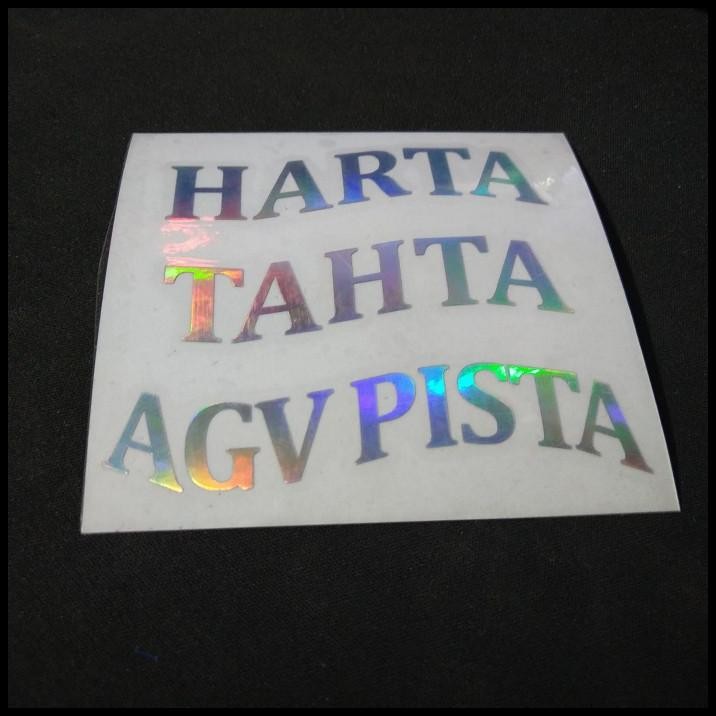 

BEST DEAL CUSTOM CUTTING STICKER HOLOGRAM HARTA TAHTA NAMA 5X5CM BAHAN MAXDECAL !!