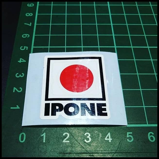 

DISKON CUTTING STICKER IPONE KOTAK 3,5X4CM !!!!!!