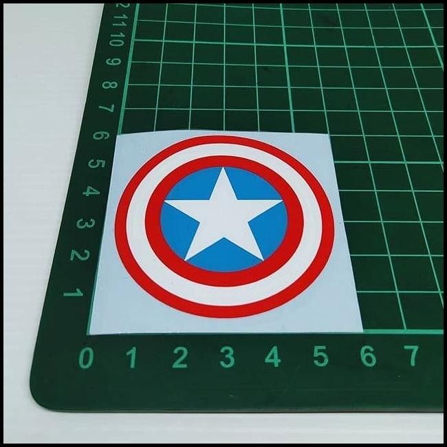 

HOT DEAL CUTTING STICKER LOGO CAPTAIN AMERICA 5X5CM !