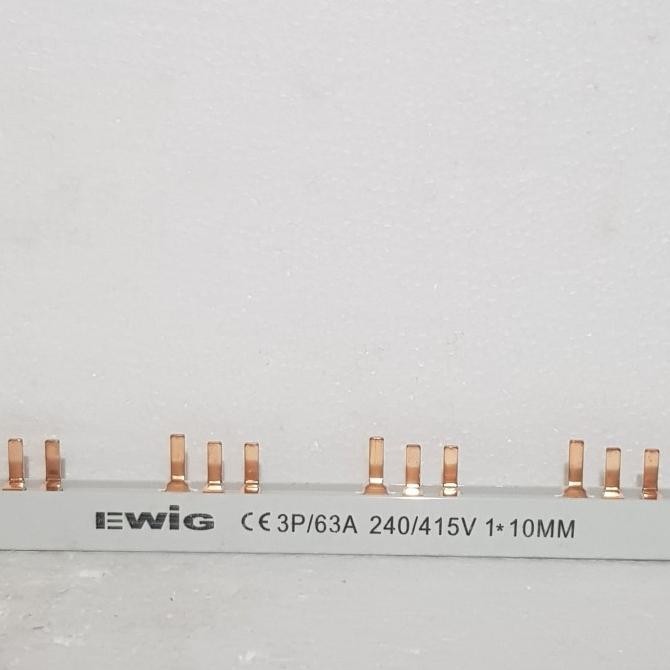 Rel Sisir Ewig MCB 3 Phase 63A / Rel Sisir 3P 63 Ampere