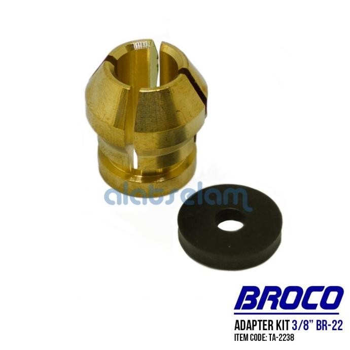 Spesial Broco Ta-2238 Collet And Washer Kit Used With 3/8 In Cutting Rods For Br-22 / S.Part Kuninga