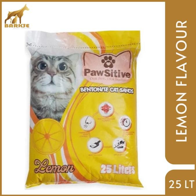 

PASIR KUCING GUMPAL WANGI - PAWSITIVE CAT LITTER 25 LITER - GOJEK ONLY ORIGINAL