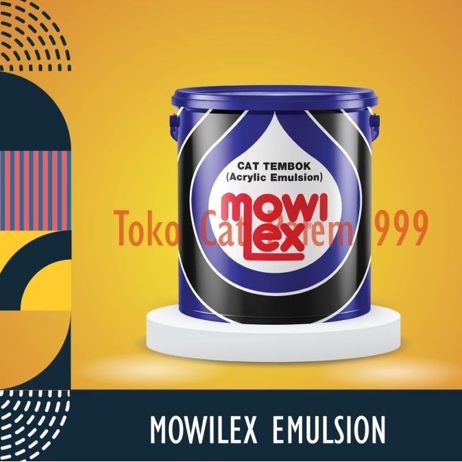 

CAT TEMBOK INTERIOR MOWILEX EMULSION TING TING 2.5 LITER GALON ORIGINAL