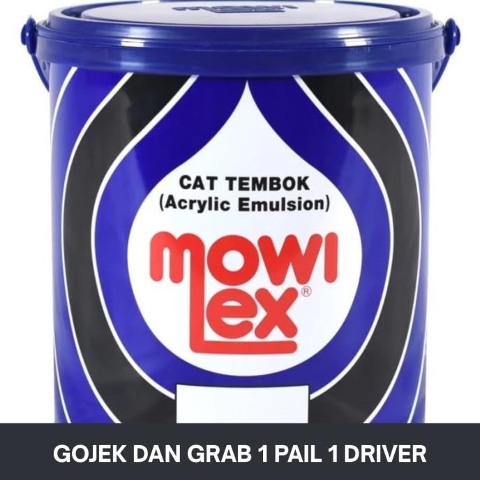 

CAT TEMBOK INTERIOR MOWILEX EMULSION 20 LITER WHITE E100 ORIGINAL