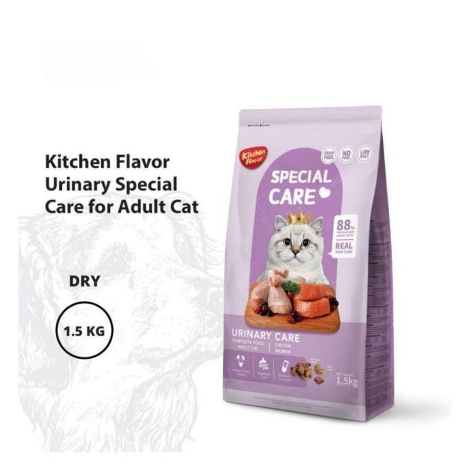 

KITCHEN FLAVOR URINARY SPECIAL CARE FOR ADULT CAT 1.5KG ORIGINAL