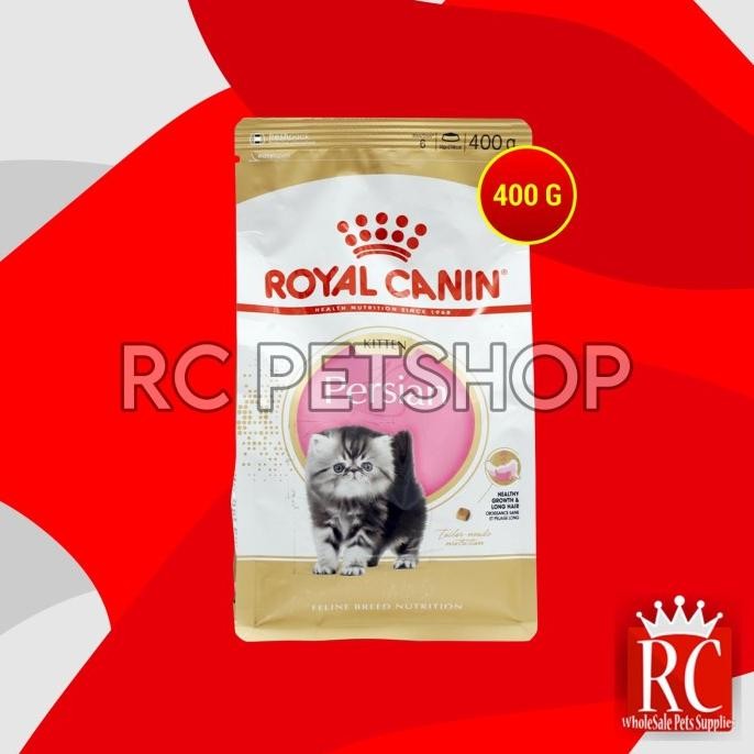 

CAT FOOD / MAKANAN KUCING ROYAL CANIN KITTEN PERSIAN 400 GRAM ORIGINAL