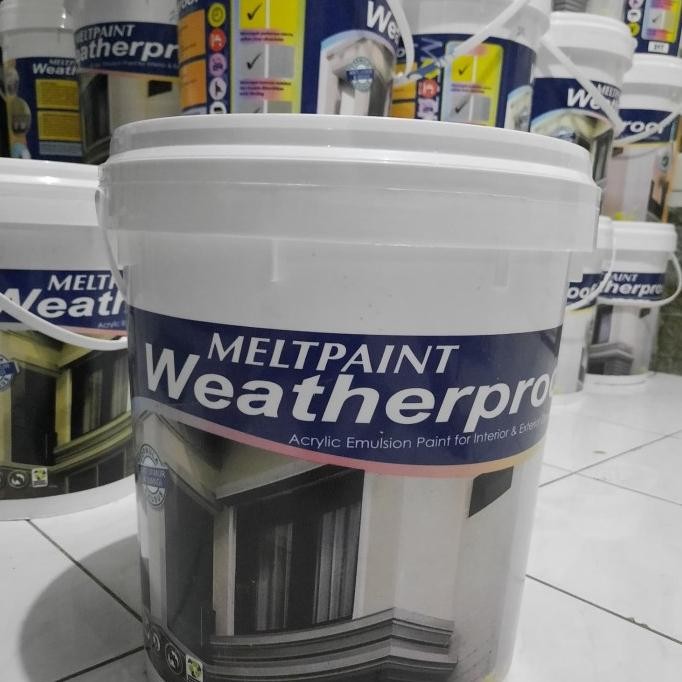 

MELTPAINT WEATHERPROOF CAT TEMBOK 20KG ORIGINAL 100% ORIGINAL