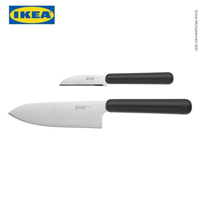 

Berkualitas FRDUBBLA Pisau Set 2 Bilah Abu-Abu