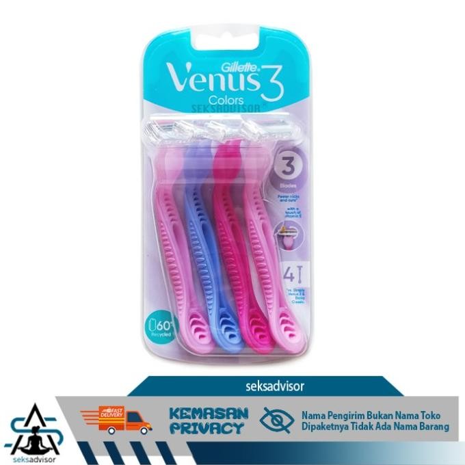 

Berkualitas GILLETTE ALAT CUKUR WANITA VENUS SIMPLY 3. Pisau Cukur Gillete