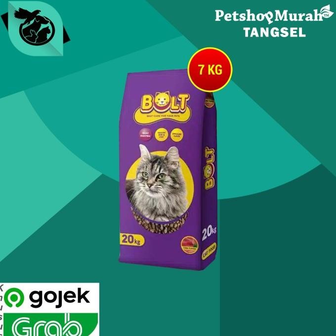 

MAKANAN KUCING BOLT 20KG CAT FOOD BOLT KARUNGAN 20 KG GOJEK ONLY ORIGINAL