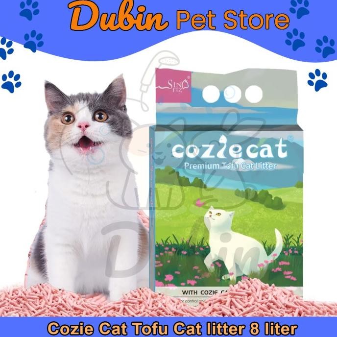 

PASIR SOYA TOFU 8 LITER COZIE CAT PREMIUM TOFU CAT SOYA 8L ORIGINAL