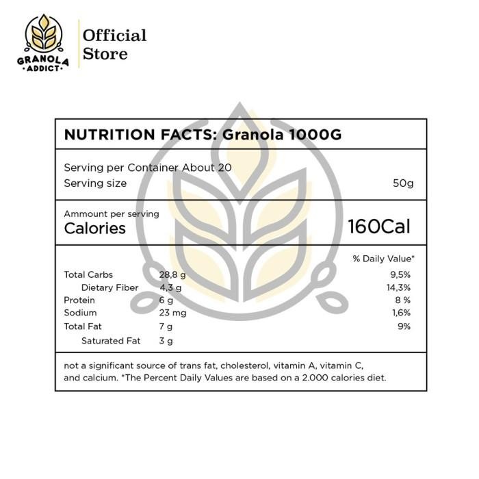 

Granola Addict - Salted Caramel 1000G (1Kg)