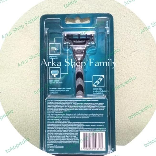 

Berkualitas GILLETTE Mach3 Cartridge Refill Pisau Cukur 2pcs Mach 3