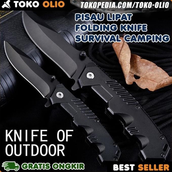 

Berkualitas Pisau Lipat Sangat Tactical Folding Knife Survival Camping