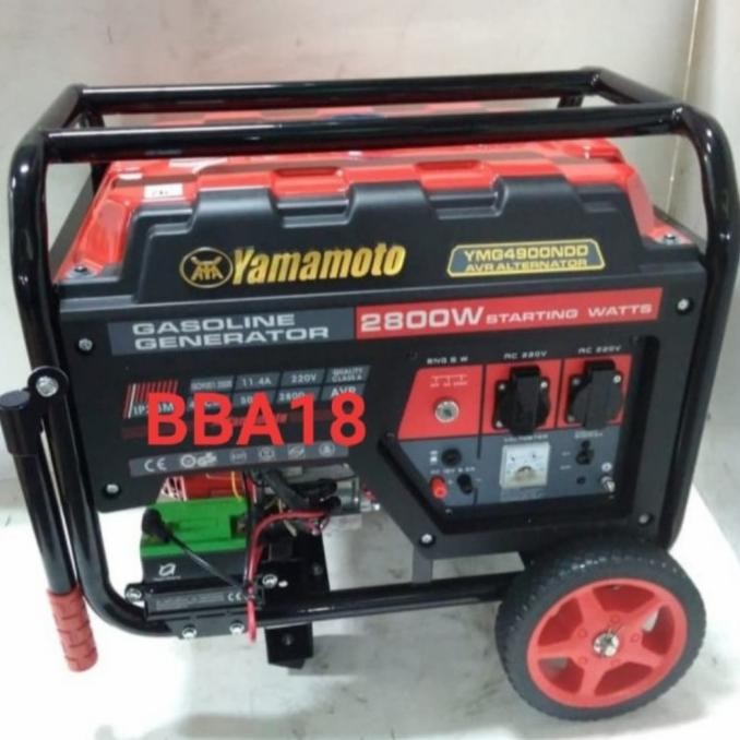 Genset Yamamoto Ymg 10000 Ndd - 7500Watt Genset Bensin Ymg10000Ndd