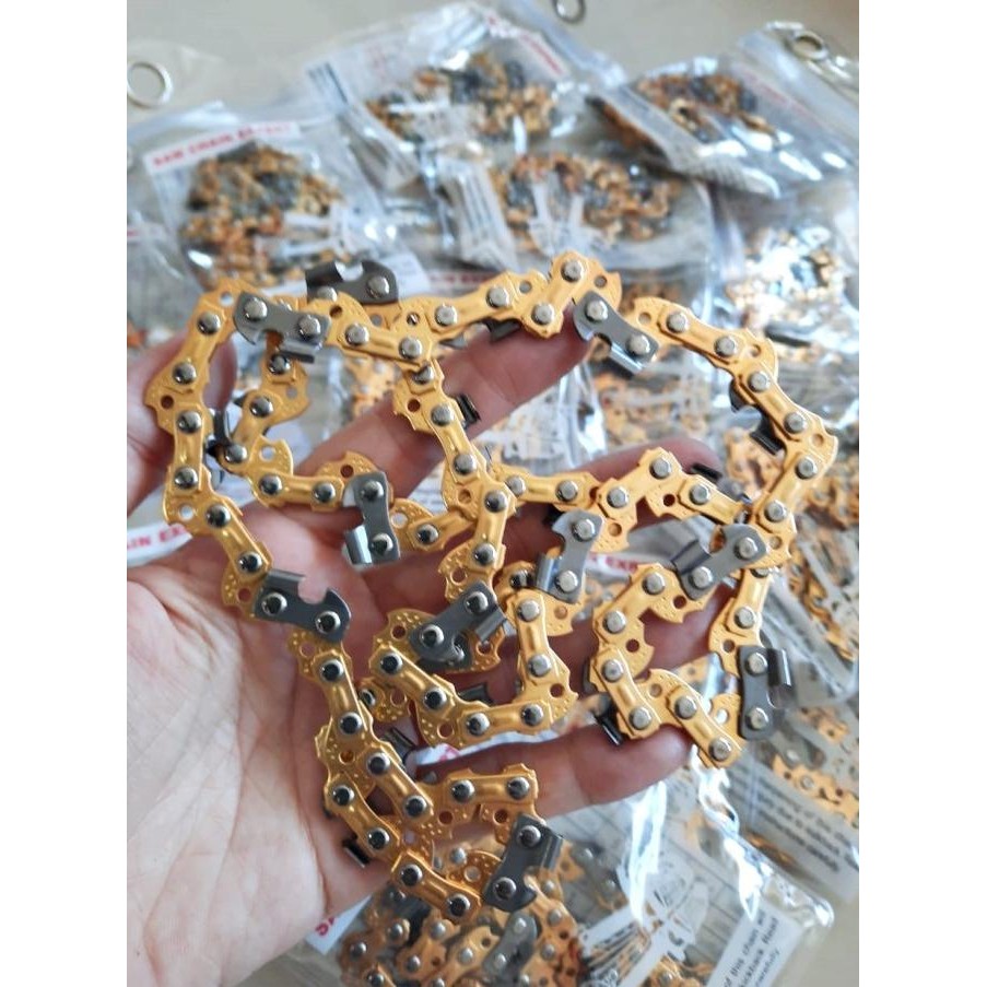 

Berkualitas spare part rantai chain saw 12" mata pisau rantai adapter chainsaw