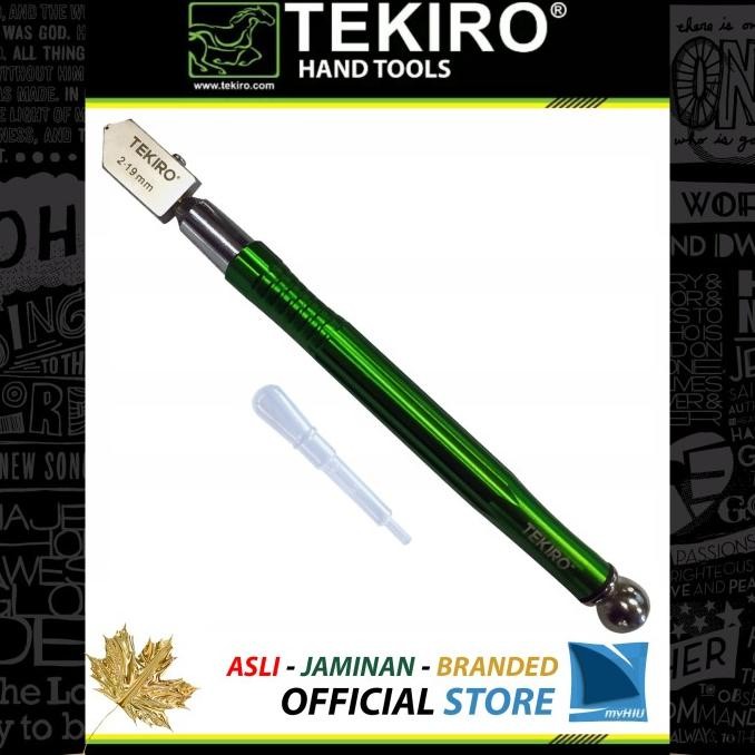 

Berkualitas Pisau Pemotong Kaca 2-19mm SANGAT - Glass Cutter TEKIRO