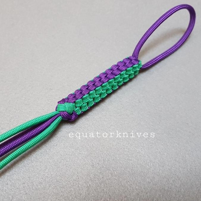 

Berkualitas Lanyard Paracord 550 Joker Style per pc, gantungan, accessories pisau