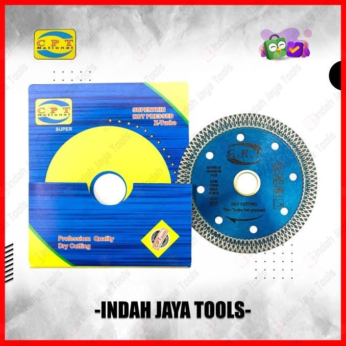 

Berkualitas CPT NATIONAL SUPER Diamond Wheel X-TURBO Pisau Potong Keramik Dry