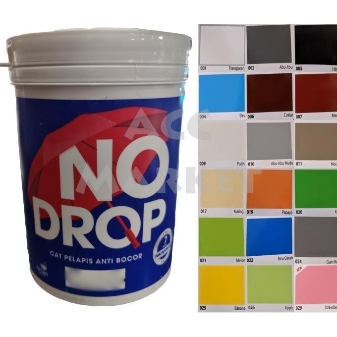 

NO DROP 1 KG ANTI BOCOR WATERPROOFING CAT ANTI KEDAP AIR ORIGINAL