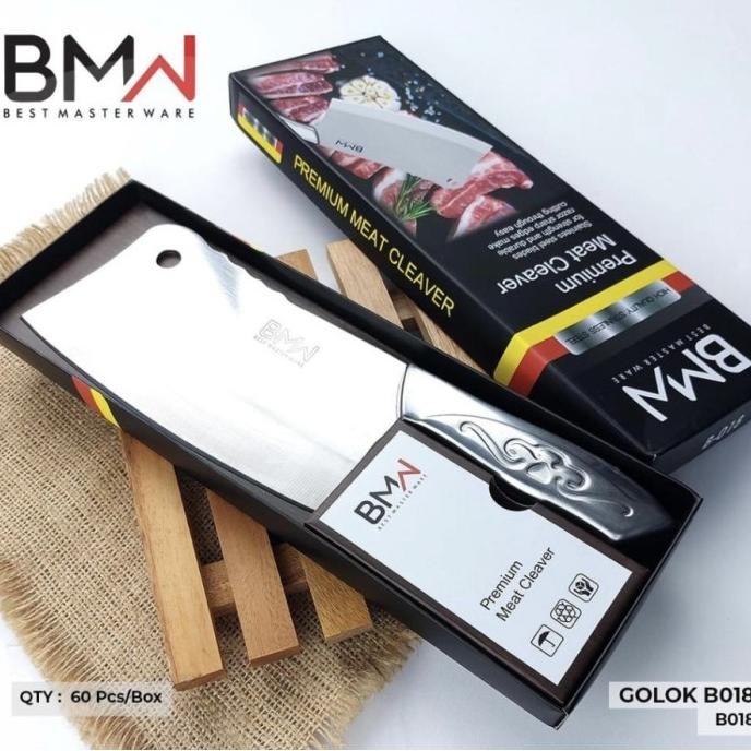 

Berkualitas Golok Daging Stainless Pisau Potong Daging Tulang Golok Tulang