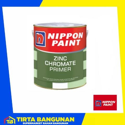 

NIPPON ZINC CHROMATE PRIMER-GREEN 1KG/ CAT DASAR ANTI KOROSI ORIGINAL