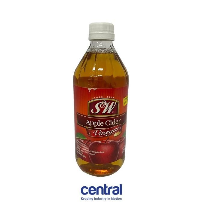 

siap kirim] S&W Apple Cider Vinegar 473ml